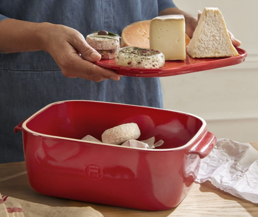 Emile Henry Cheese Box Clay by Kitchen Niche