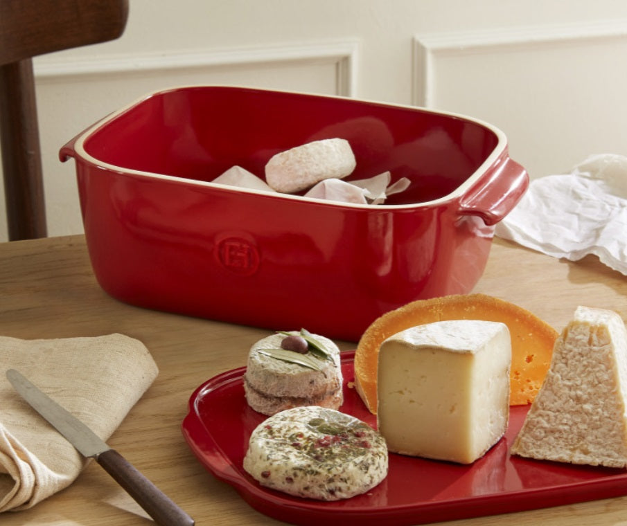 Emile Henry Cheese Box Clay by Kitchen Niche