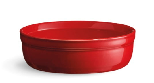 Emile Henry Creme Brulee Ramekin Dish Burgundy by Kitchen Niche