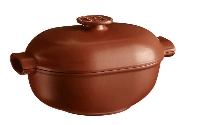 Emile Henry Delight Oval Casserole Sienna 4.6L by Kitchen Niche