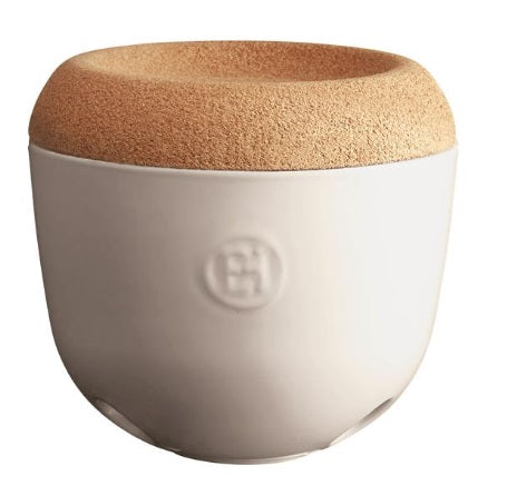 Emile Henry Garlic Pot Clay Emile Henry by Kitchen Niche