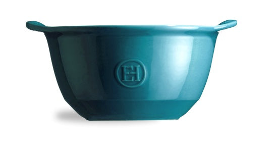Emile Henry Gratin Bowl Mediterranean Blue by Kitchen Niche
