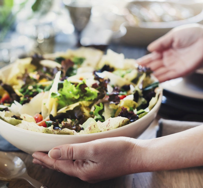 Emile Henry Large Salad Bowl Charcoal Black by Kitchen Niche