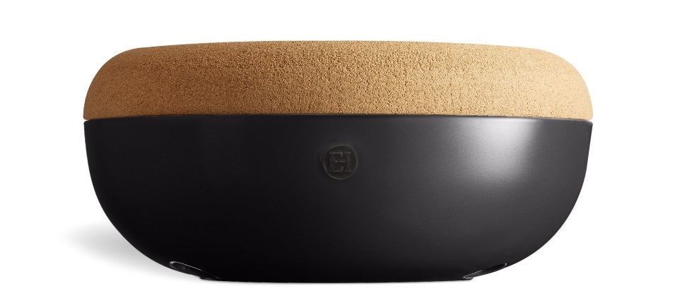 Emile Henry Large Storage Bowl Truffle Black by Kitchen Niche