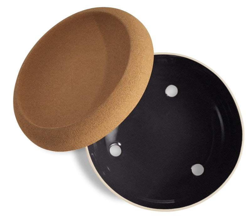 Emile Henry Large Storage Bowl Truffle Black by Kitchen Niche