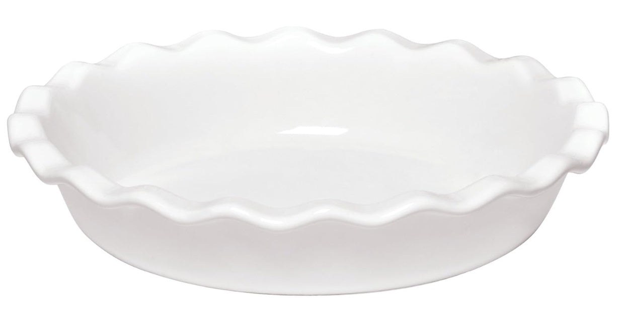 Emile Henry Pie Dish Flour White by Kitchen Niche