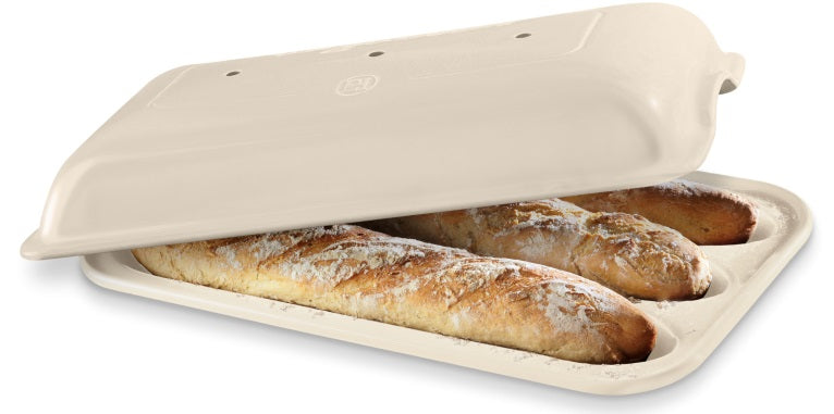 Emile Henry Baguette Baker Clay by Kitchen Niche