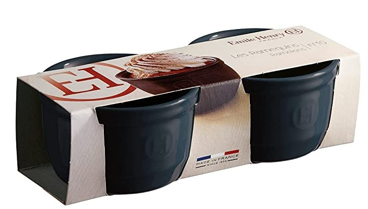 Emile Henry Ramekin Set of 2 N10 Midnight Blue by Kitchen Niche