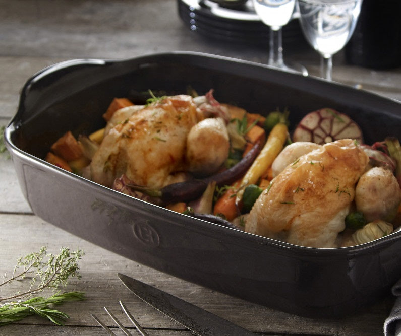 Emile Henry Rectangular Baking Dish Large Provence by Kitchen Niche