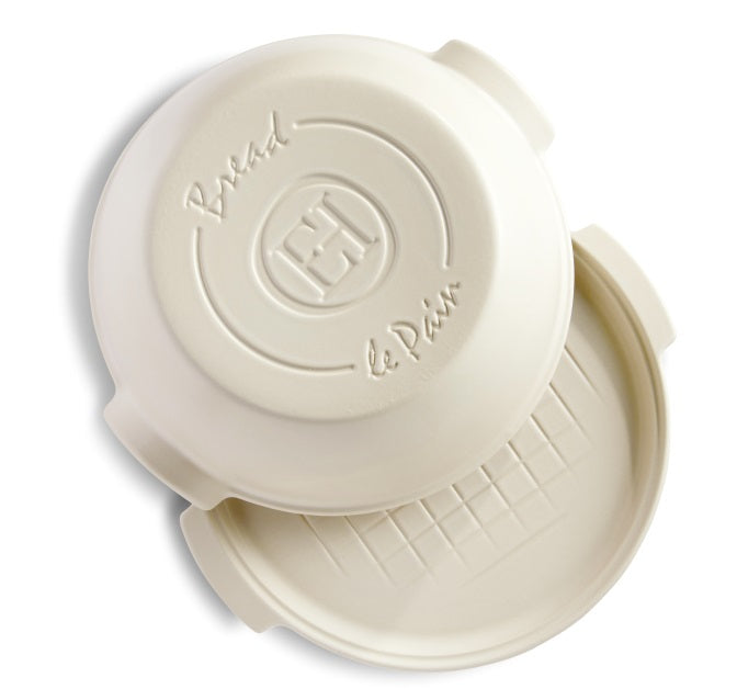 Emile Henry Round Bread Baker Clay by Kitchen Niche