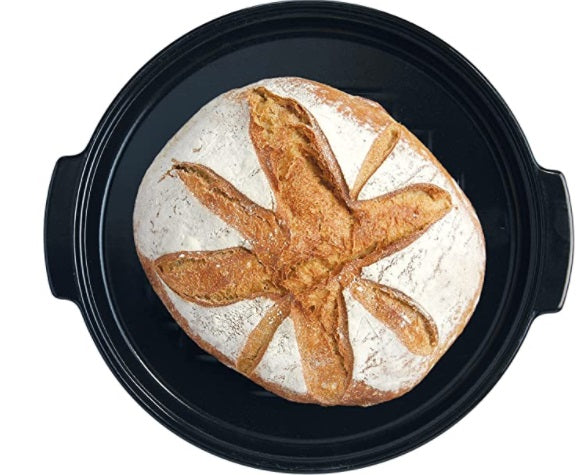 Emile Henry Round Bread Baker Midnight Blue by Kitchen Niche