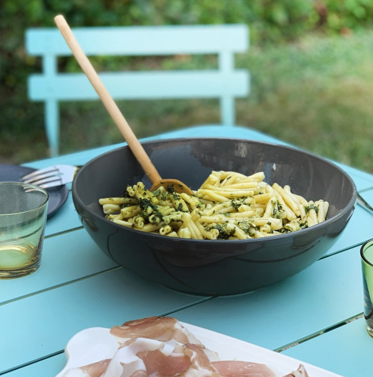 Emile Henry Small Salad Bowl Burgundy Red by Kitchen Niche