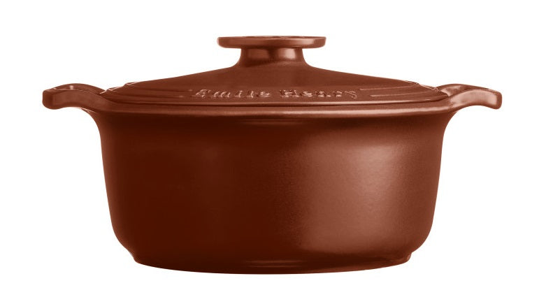 Emile Henry Sublime Round Dutch Oven Sienna 6.5L by Kitchen Niche