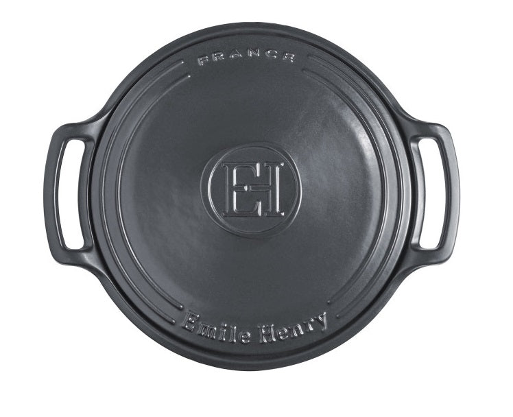 Emile Henry Sublime Round Dutch Oven Slate 4.2L by Kitchen Niche