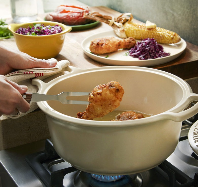 Emile Henry Sublime Round Dutch Oven Slate 5.5L by Kitchen Niche