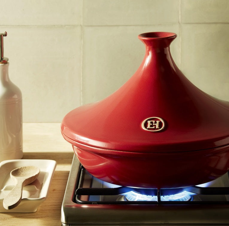 Emile Henry Small Tagine Burgundy by Kitchen Niche