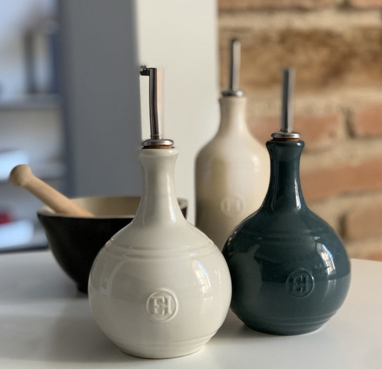 Emile Henry Vinegar Cruet Clay Beige by Kitchen Niche