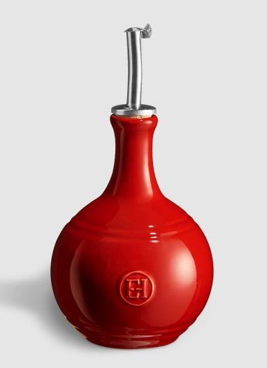 Emile Henry Vinegar Cruet Burgundy Red by Kitchen Niche