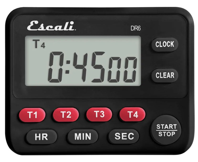 Escali 4 Event Digital Timer by Kitchen Niche