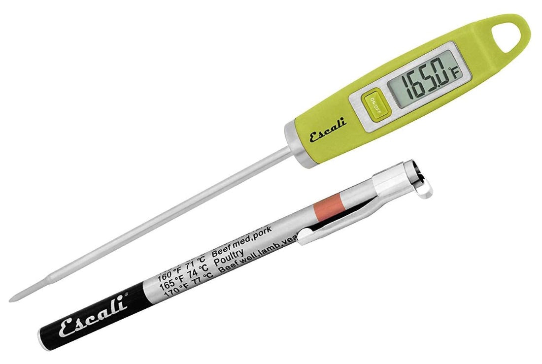 Escali Gourmet Digital Thermometer Green by Kitchen Niche