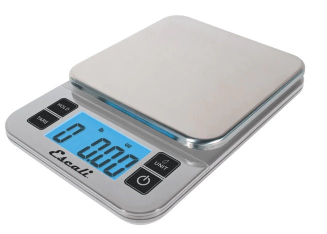 Escali Nutro Silver Digital Kitchen Scale by Kitchen Niche