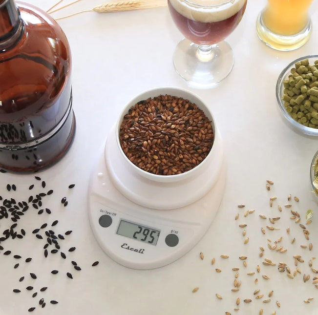 Escali Primo Digital Kitchen Scale White by Kitchen Niche