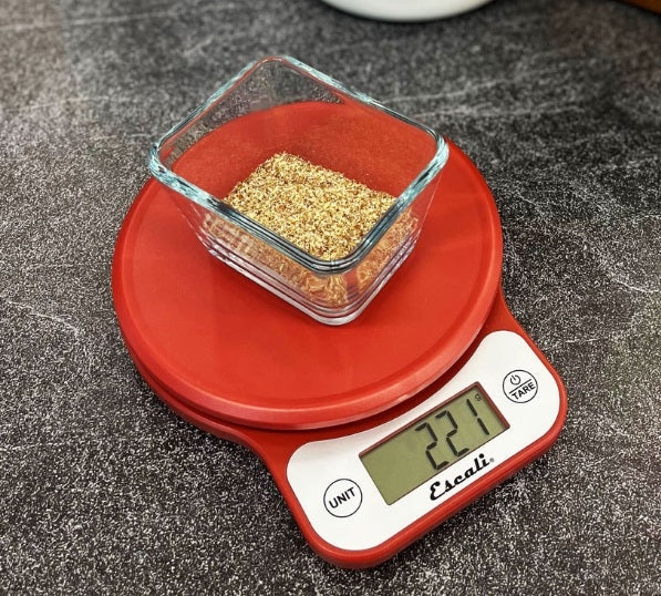 Escali Telero Red Digital Kitchen Scale by Kitchen Niche