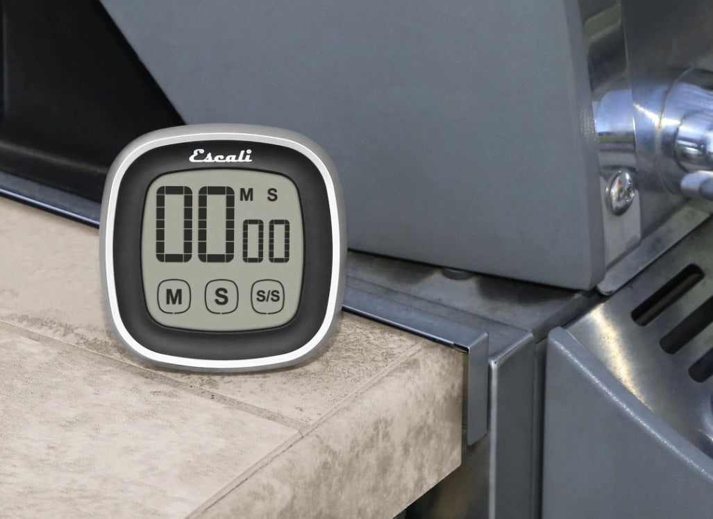 Escali Touch Screen Digital Timer Black by Kitchen Niche