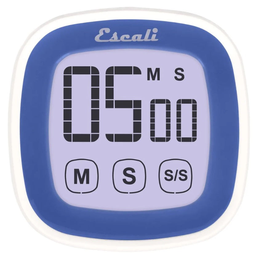 Escali Touch Screen Digital Timer Blue by Kitchen Niche