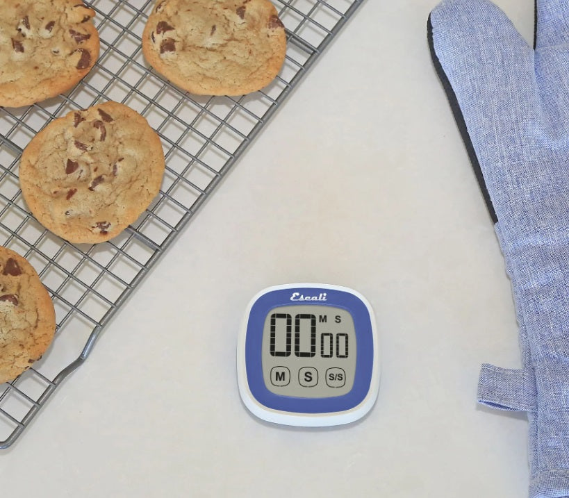 Escali Touch Screen Digital Timer Blue by Kitchen Niche