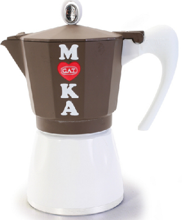 Cherie 6-Cup Stovetop Espresso Maker by Kitchen Niche