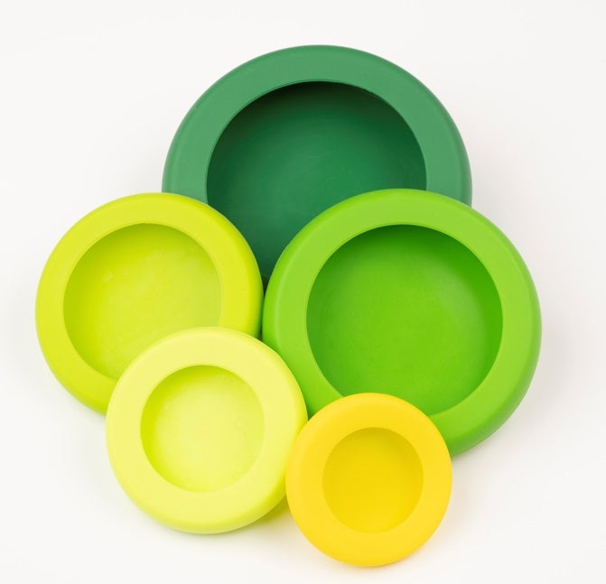 Food Huggers Silicone Food Huggers & Savers Spring by Kitchen Niche