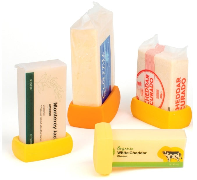 Food Huggers Silicone Cheese Huggers & Savers by Kitchen Niche