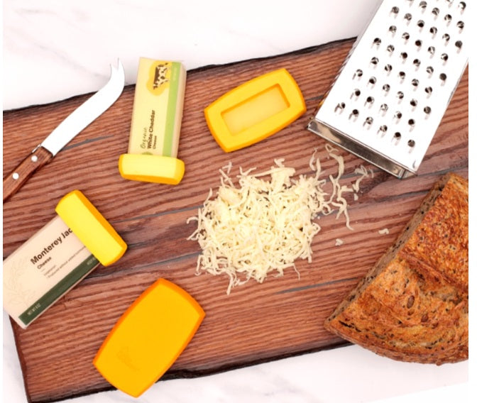Food Huggers Silicone Cheese Huggers & Savers by Kitchen Niche