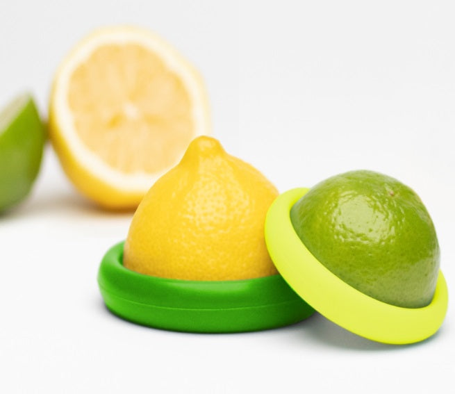 Food Huggers Silicone Citrus Huggers & Savers by Kitchen Niche