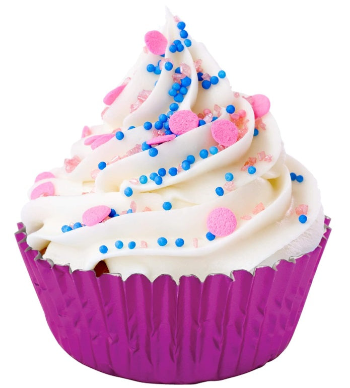 Fox Run Hot Pink Foil Baking Cups Set of 32 by Kitchen Niche