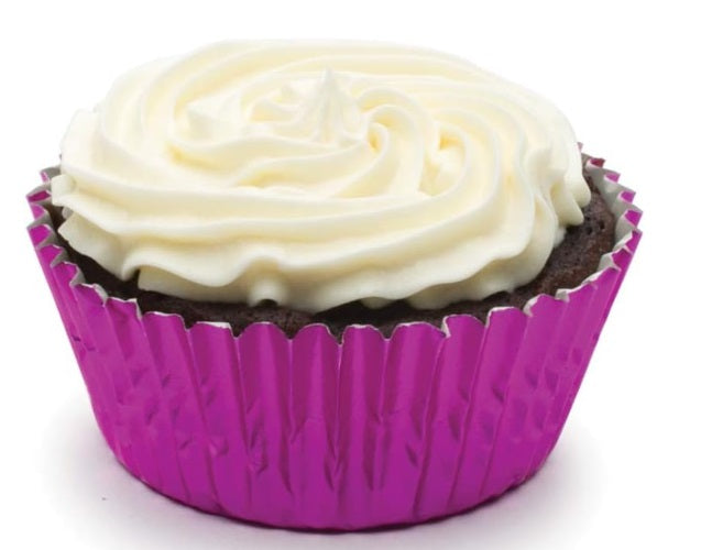 Fox Run Hot Pink Foil Baking Cups Set of 32 by Kitchen Niche