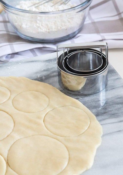 Fox Run Biscuit Cookie Cutter Set of 3 by Kitchen Niche