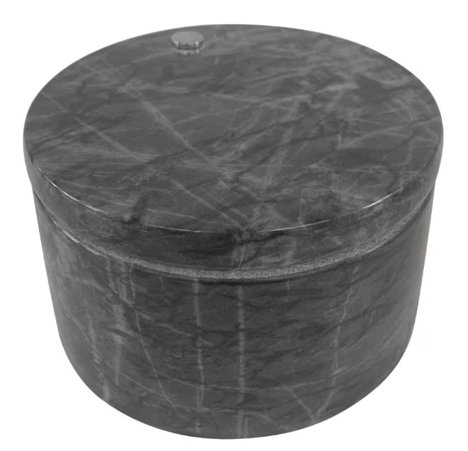 Fox Run Black Marble Double Salt Cellar by Kitchen Niche