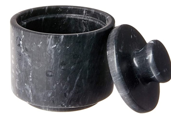 Fox Run Black Marble Salt Cellar by Kitchen Niche