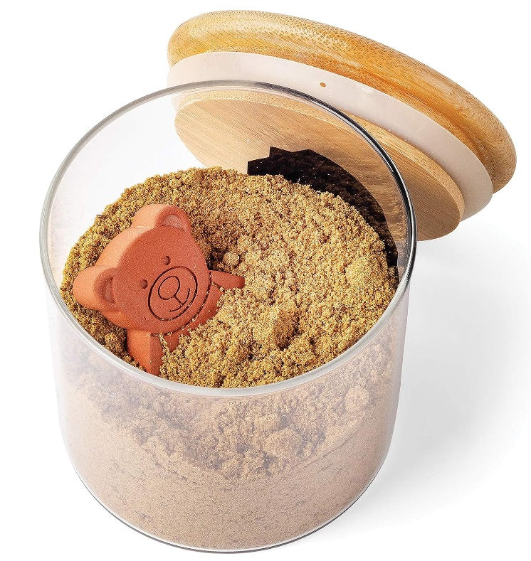 Fox Run Terracotta Brown Sugar Bear Keeper & Saver by Kitchen Niche