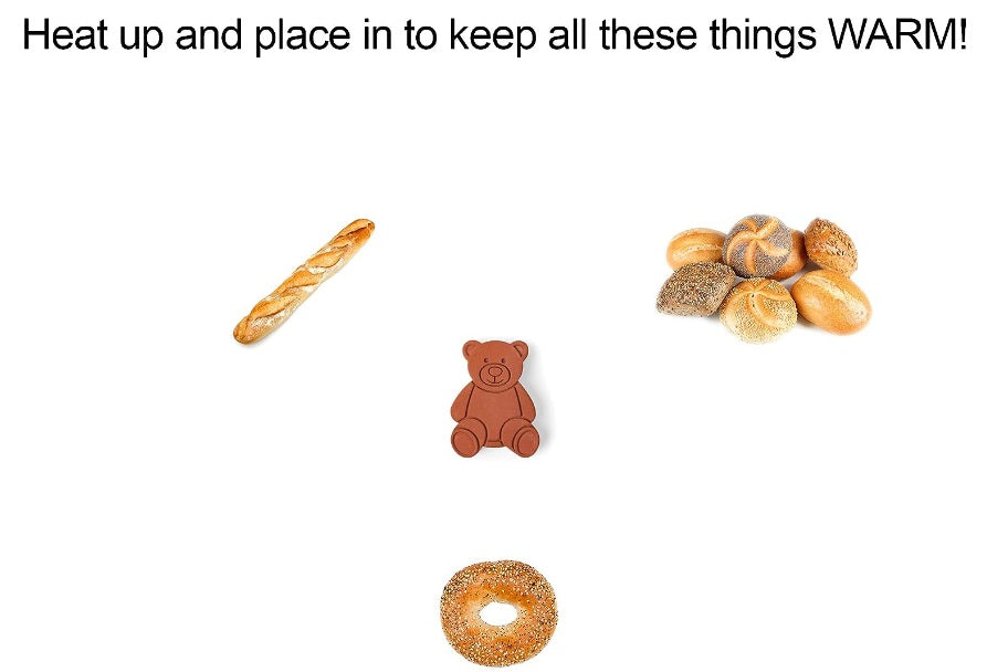 Fox Run Terracotta Brown Sugar Bear Keeper & Saver by Kitchen Niche