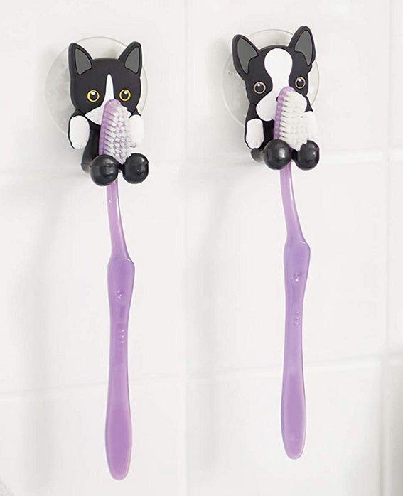 Fox Run Dog & Cat Toothbrush Holders by Kitchen Niche