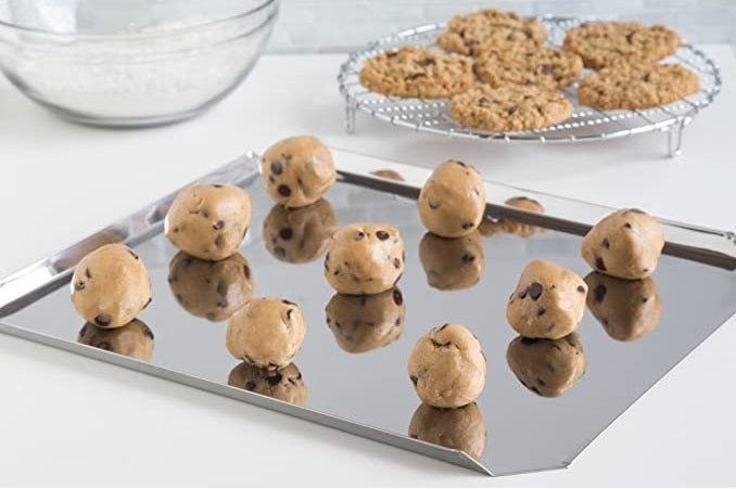 Fox Run Stainless Steel Cookie Sheet 12 x 14 Inch by Kitchen Niche