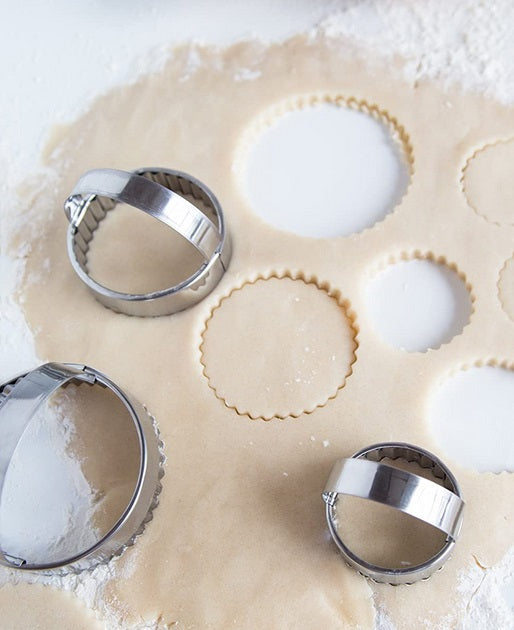 Fox Run Crinkled Cookie Cutter Set by Kitchen Niche