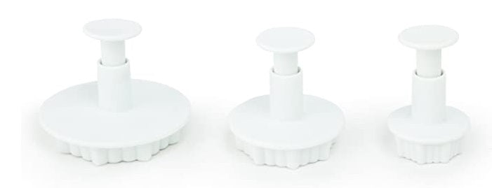 Fox Run Elegant Flowers Fondant Plunger Cutter Set by Kitchen Niche