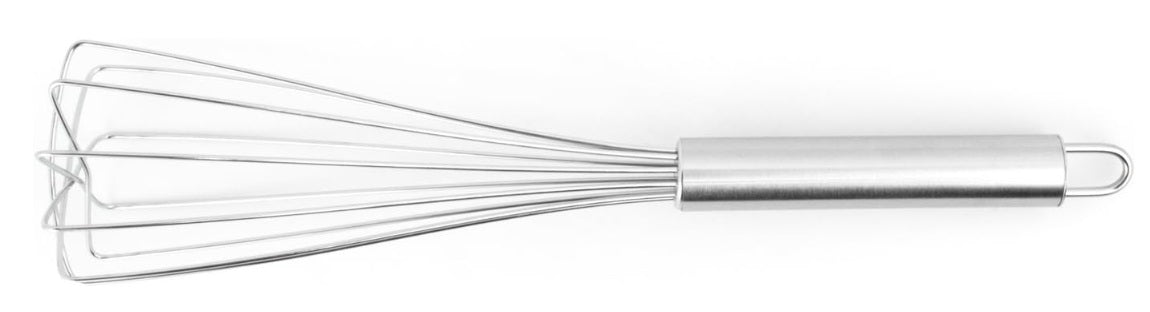 Fox Run Stainless Steel Flat Sauce & Roux Whisk by Kitchen Niche