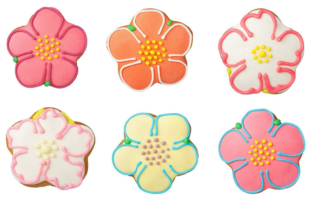 Fox Run Flower Cookie Cutter Set by Kitchen Niche