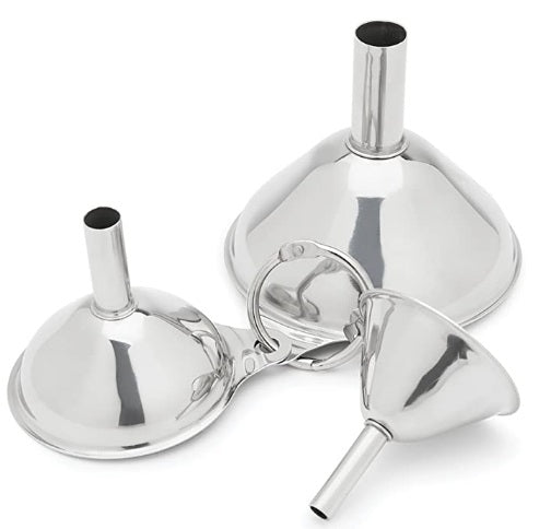 Fox Run Stainless Steel Funnel Set of 3 by Kitchen Niche