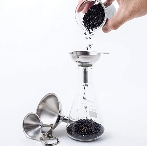 Fox Run Stainless Steel Funnel Set of 3 by Kitchen Niche